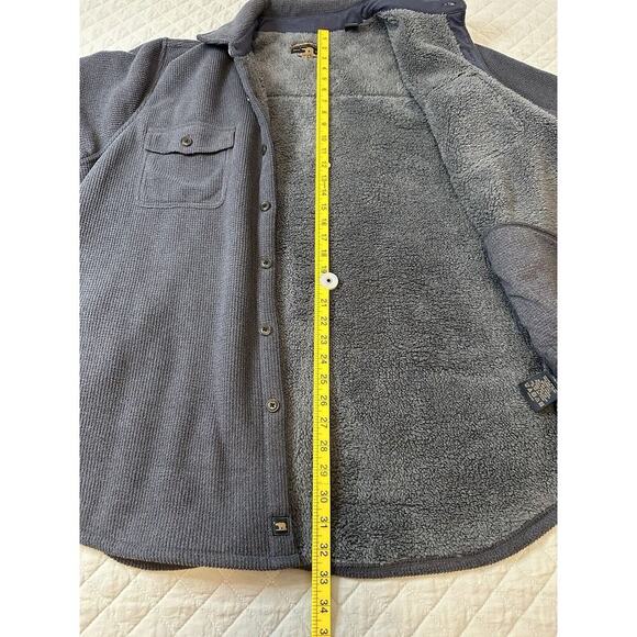 Freedom Foundry Jacket XXL/EED Blue Flannel Sherpa Lined Sweater Shirt Work - Picture 4 of 13